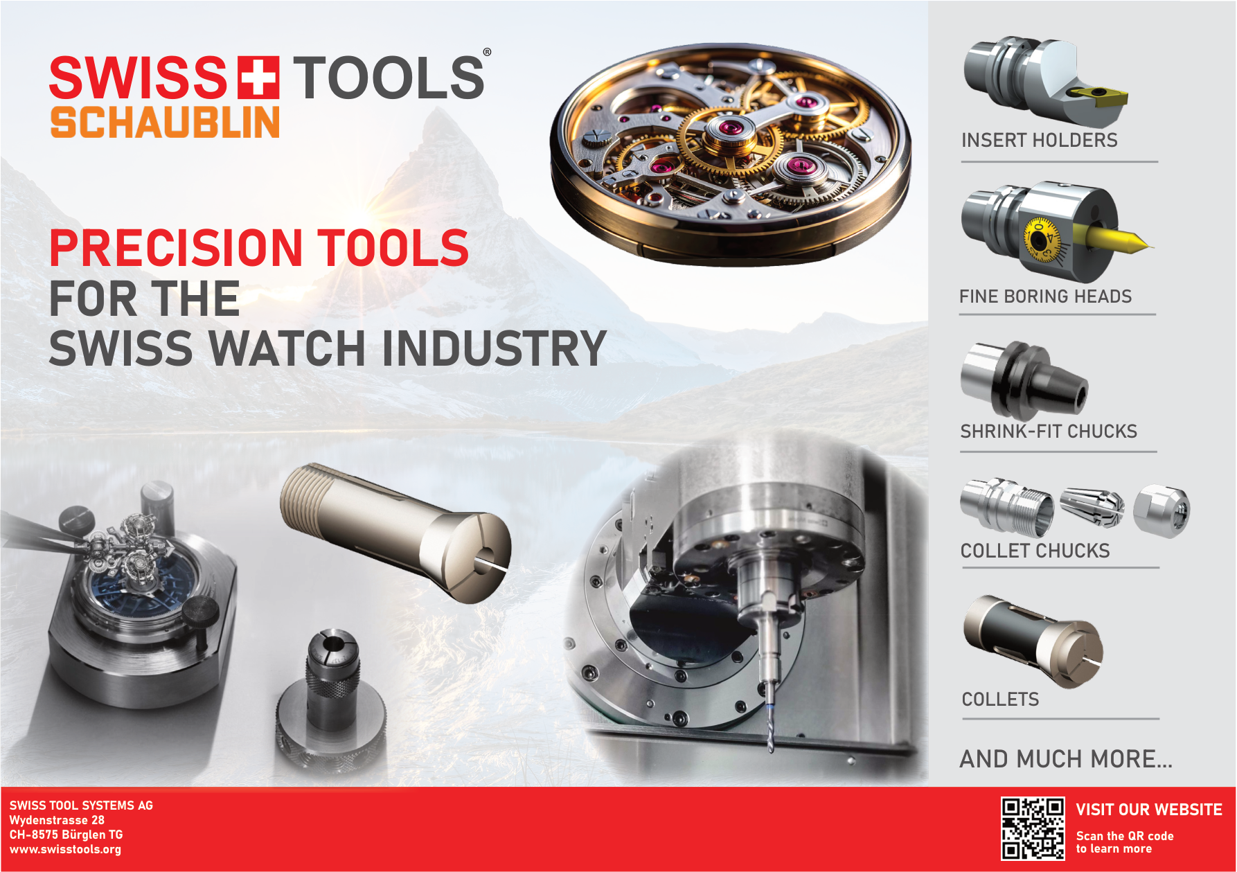 SWISSTOOLS Precision Tools for the Swiss Luxury Watch Industry