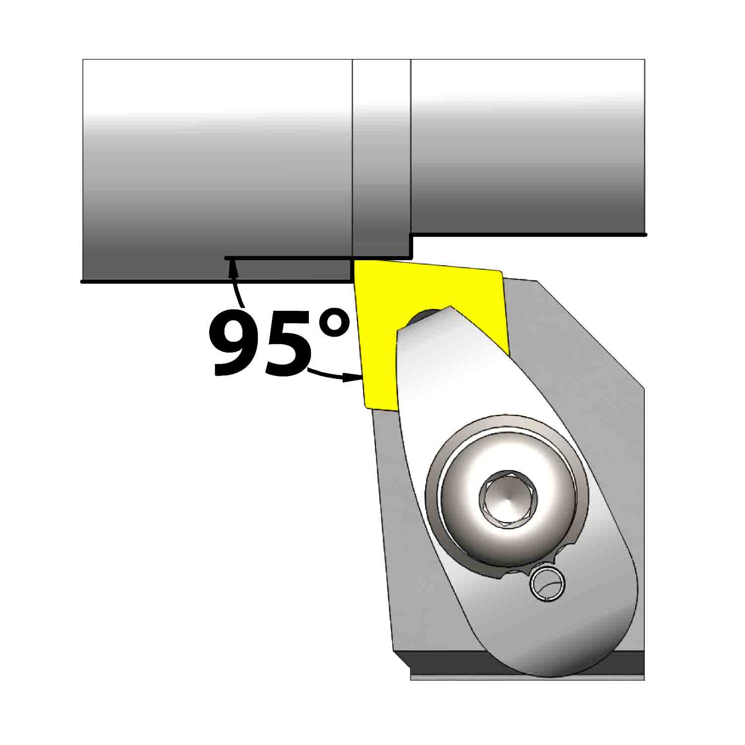 Aussenbearbeitung<br />Pratzenklemmung<br />DCLN L/R