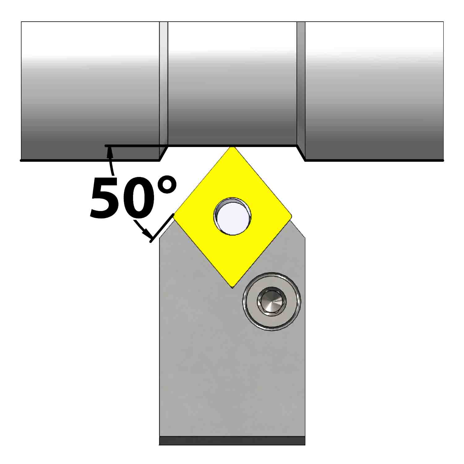 Außenbearbeitung<br />Kniehebelklemmung<br />PCMN N