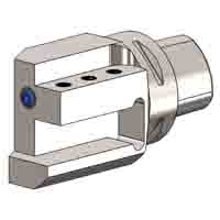 Werkzeughalter axial